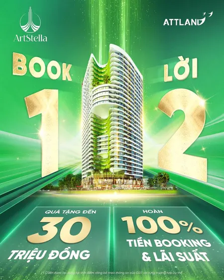 Mở booking căn hộ Artstella đối diện Metro Suối Tiên, giá chỉ từ 38.5triệu/m²